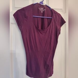 Women's purple tee